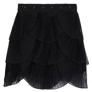Marc Ellis Mini Skirt with Beaded Waist Small NWOT